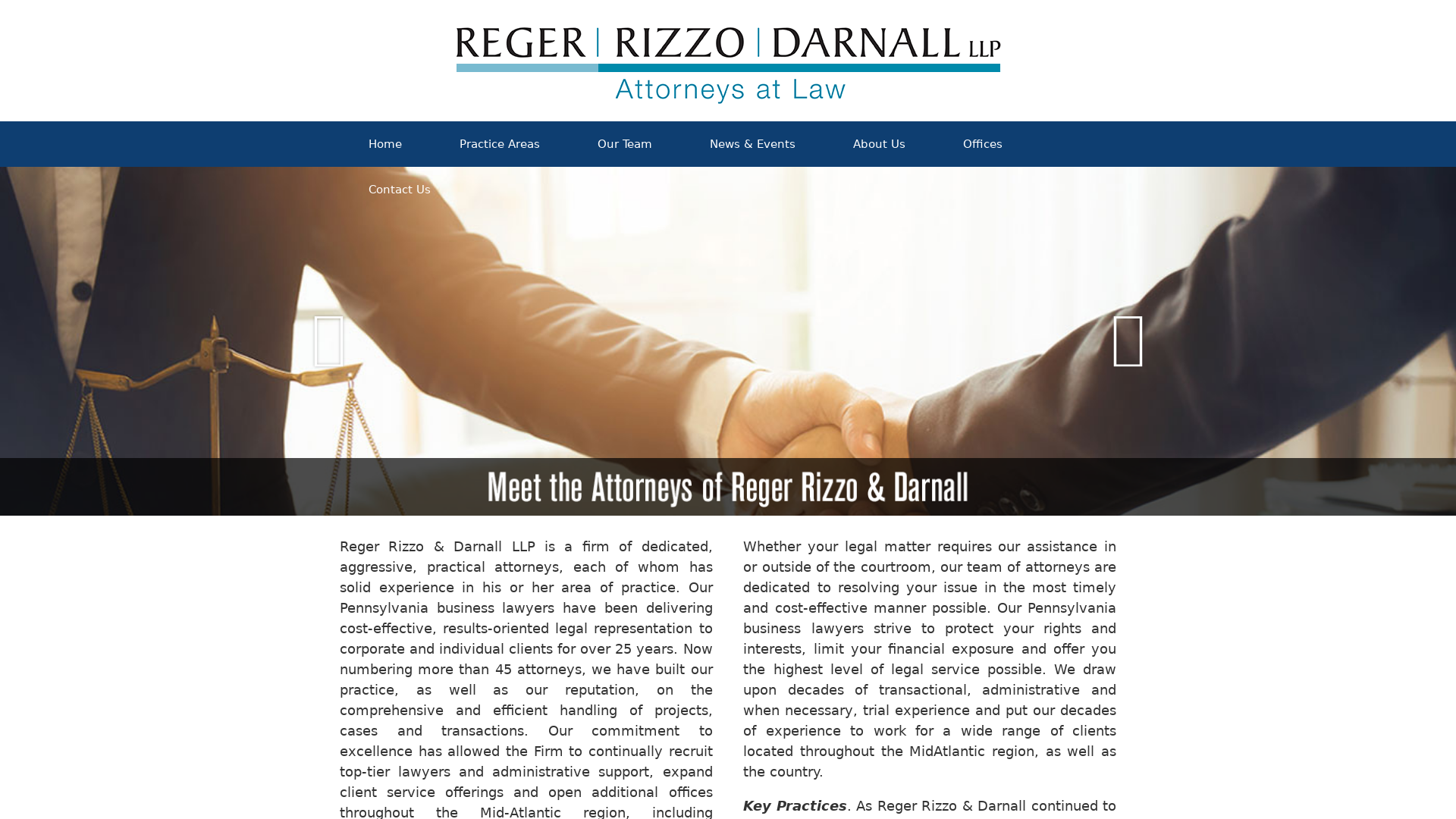 Reger Rizzo & Darnall LLP